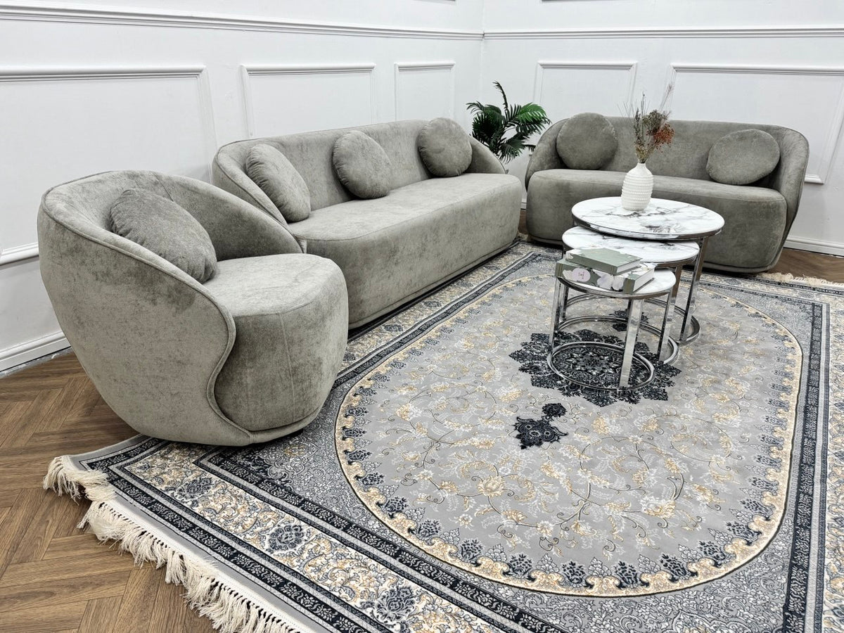 Luna Curved Sofa