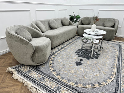 Luna Curved Sofa