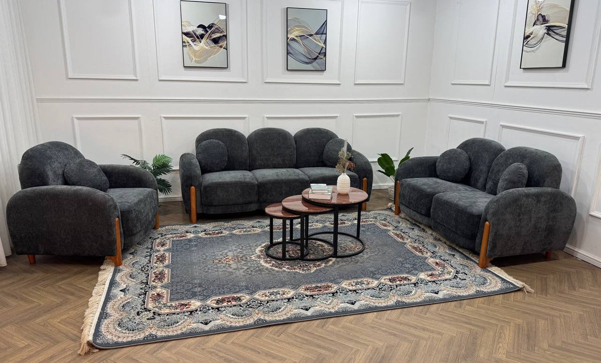 Daffodil Sofa Set – Modern 3+2+1 Living Room Sofa Collection