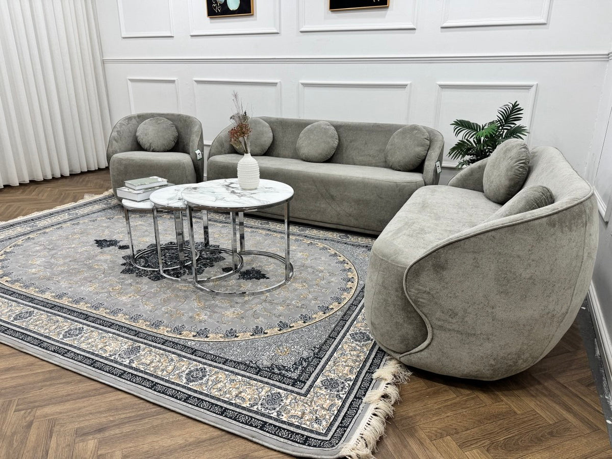 Luna Curved Sofa