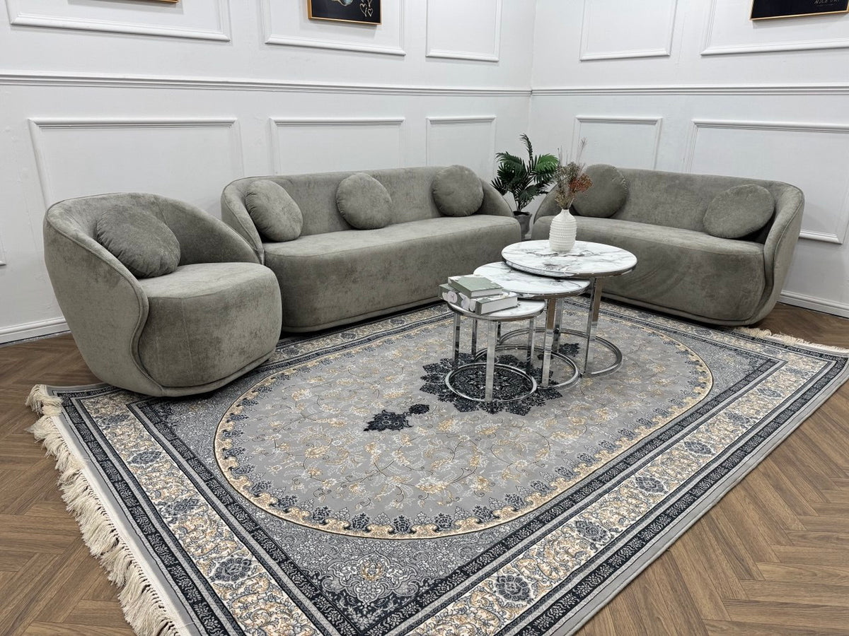 Luna Curved Sofa