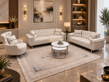 Gray King Sofa Set