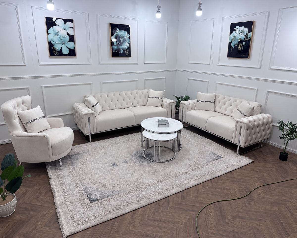 Gray King Sofa Set