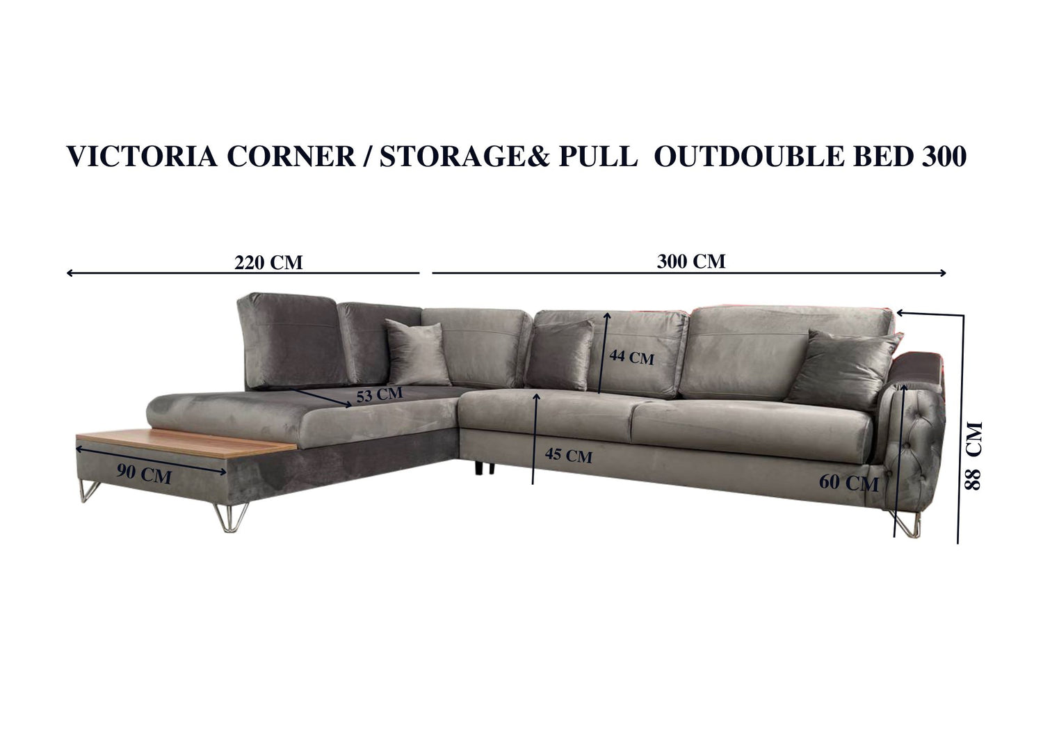 victoria corner sofa